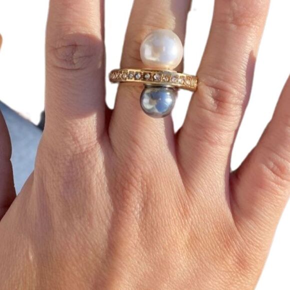 New Park Lane Raquel As Different as Night & Day Women’s Designer Ring size 7 - Picture 7 of 7